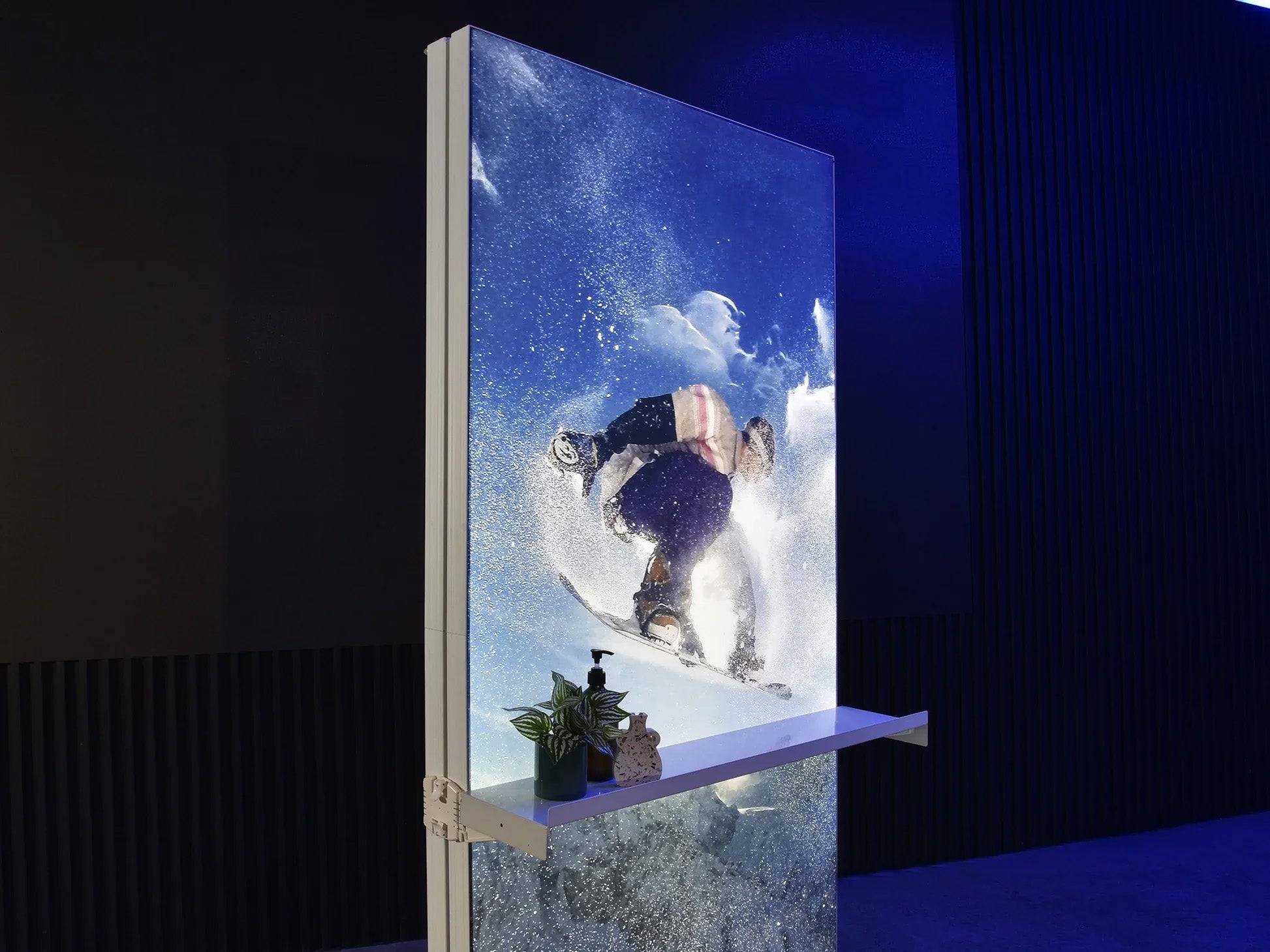 Single Sided Lightbox Shelf – Lightbox Displays